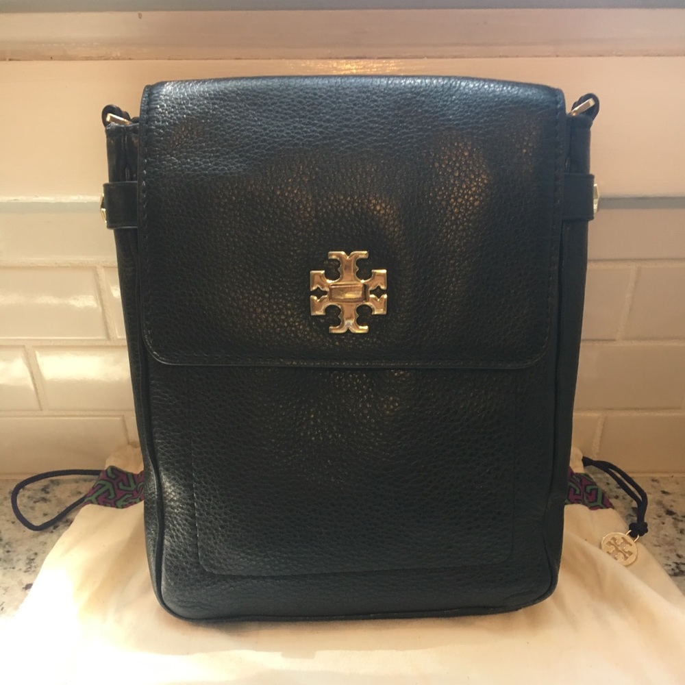 TORY BURCH, Black Mercer Bookbag